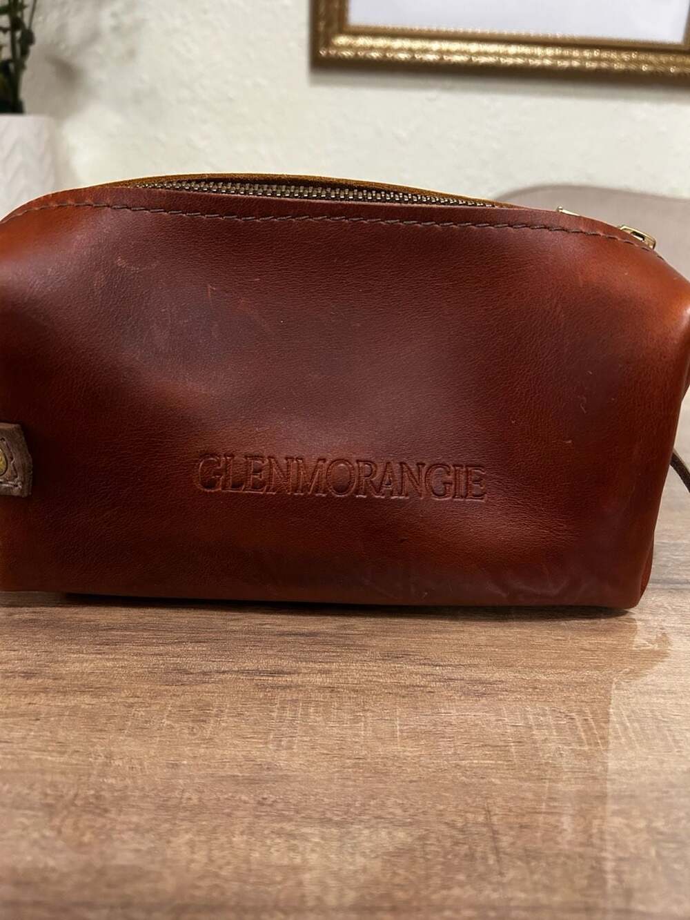 Rustico Glenmorangie Leather Toiletry Bag Dopp Kit